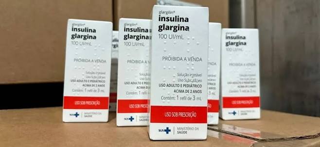 Insulina glargina será fornecida a pacientes com diabetes tipo 1 e tipo 2 em Iguatama